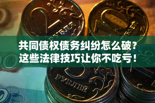 武汉共同债权债务纠纷怎么破？这些法律技巧让你不吃亏！
