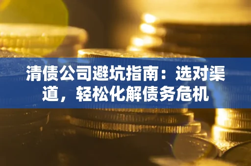 武汉清债公司避坑指南：选对渠道，轻松化解债务危机