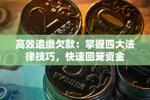 武汉高效追缴欠款：掌握四大法律技巧，快速回笼资金