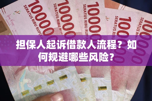 武汉担保人起诉借款人流程？如何规避哪些风险？