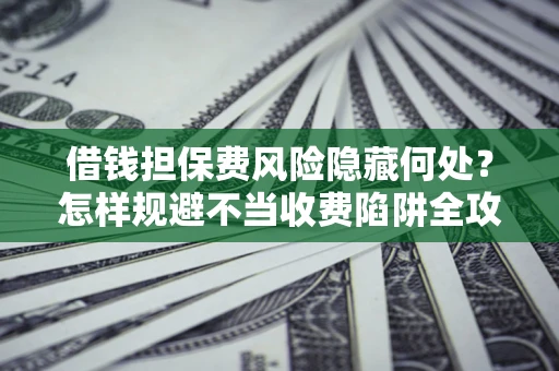 武汉借钱担保费风险隐藏何处？怎样规避不当收费陷阱全攻略！